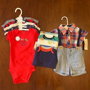 Infant boys lot (newborn, 0-6 months and 9 months)